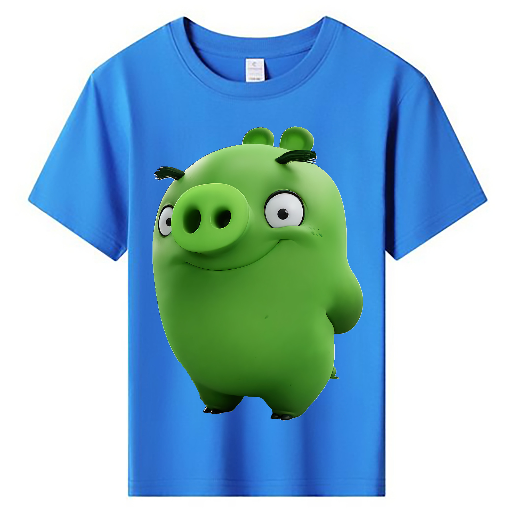 （画像用） Angry Birds アングリーバード 綿100％キッズTシャツ（フロントプリント）